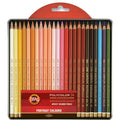 Koh-I-Noor Polycolour Portrait Pencils 24 Set