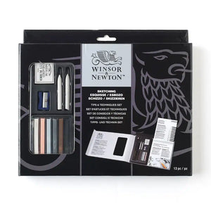 Winsor & Newton Sketching Hints & Tips Set