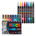 Posca PC-3M Fine Markers Standard Colours 8 Pack