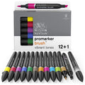 W&N Brushmarker Vibrant Tones 12 Pack
