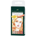 Faber Castell Pitt Artist Brush Pens Skin Tones 6 Pack