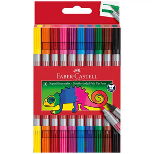 Faber Castell Redline Plastic Double Ended Fibre Tip Pens