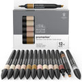 W&N Promarker Skin Tones 12 Pack