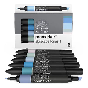 W&N Promarker Skyscape 6 Pack