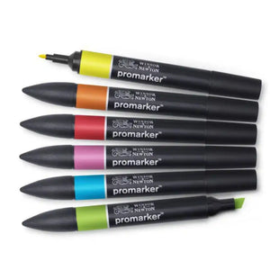 W&N Promarker Vibrant 6 Pack