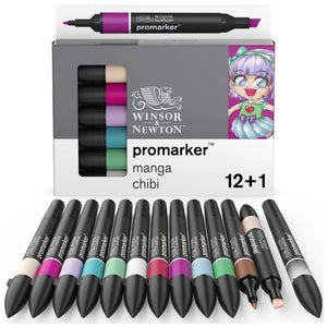 W&N Promarker 121 Manga Chibi 12 Pack