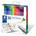 Staedtler Triplus Fineliner Assort Colours 36 Pack