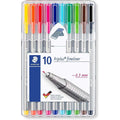 Staedtler Triplus Fineliner Assort Colours 10 Pack