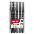 UniPin Fineliner Pens Assorted Sizes 5 Pack