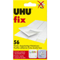 UHU Dbl Sided Sticky Pads 12mm x18mm 56 pads 32975