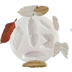 Cernit Silicone Mould Feathers