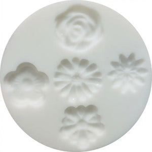 Cernit Silicone Mould Flowers