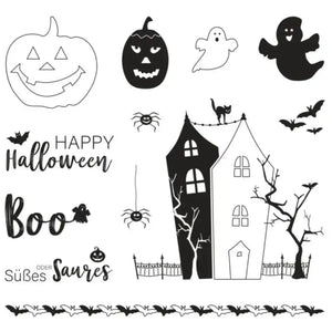 Rayher Clear Stamps Halloween 102.5x97mm