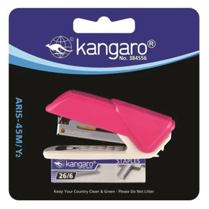Kangaro Aris Mini Stapler & 26/6 Staples Set