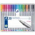 Staedtler Triplus Fineliner Assort Colours 20 Pack
