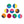 Rainbow Fraction Circles