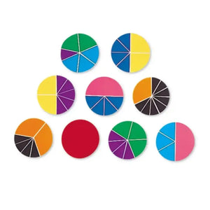 Rainbow Fraction Circles
