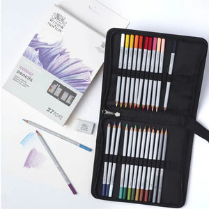 W&N Studio Collection Colouring Pencils Wallet 26 Set