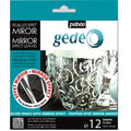 Pebeo Gedeo Mirror Effect Metal Leaves Silver 12 Pack