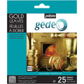 Pebeo Gedeo Gold Gilding Leaves 25 Pack