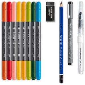 Staedtler Design Journey Mixed Set - Floral Watercolour