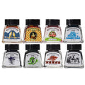 W&N Henry Drawing Ink 8x14ml Set