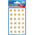Avery Creative Stickers Stars Shiny Gold