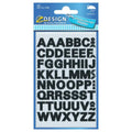 Avery Waterproof Stickers Black Letters 9.5mm
