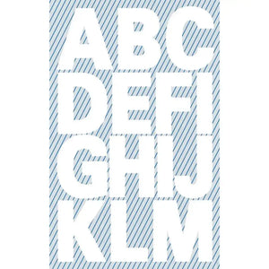 Avery Self Adhesive White Letters 25mm