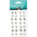Cooky Eyes Design Stickers 7.5 x 12cm