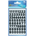 Avery Waterproof Stickers Black Numbers