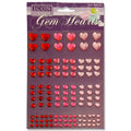 Icon Craft Card Self Adhesive Gem Hearts