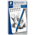 Mars Lumograph 12 Graphite Pencils (6B to 4H)