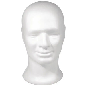 Ray Styrofoam Head - male 30.5cm