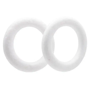 Styrofoam Circles Wreaths pk 2  dia 140mm