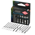 Scaper Cutter Asstorted 12 Pack