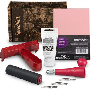 Speedball Speedy-Carve Block Printing 7 Piece Kit