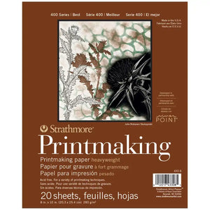 Strathmore Heavy Printing Pad 8x10inch (20 Sheets)