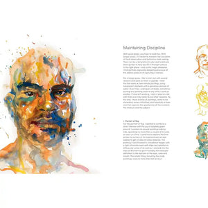WF - Contemporary Figure in Watercolour