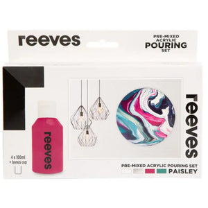 Reeves Pouring Acrylic Set | Paisley