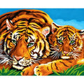 Painting by Numbers Large  Tigers