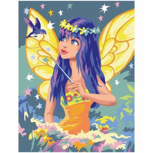Painting by Numbers Medium  Golden Fairy