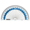 Helix Protractor 4inch 10cm Blue