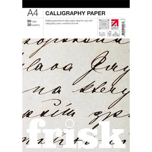 Frisk Calligraphy Paper Pad A4 90gsm 30 Sheets