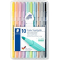 Staedtler Triplus Textsurfer Highlighters Pastel Colour 10 Pack