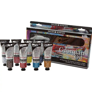 Georgian Oil Colour Classic 8x75ml Set