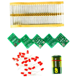 Kitronik Learning to Solder LED Kit 25 Pack