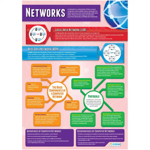 Networks Laminated Daydream Wallchart