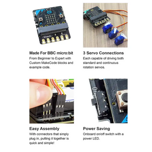 Kitronik Simple Servo Control Board for BBC micro:bit