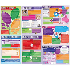 DD WC Psychology set of 20- Laminated